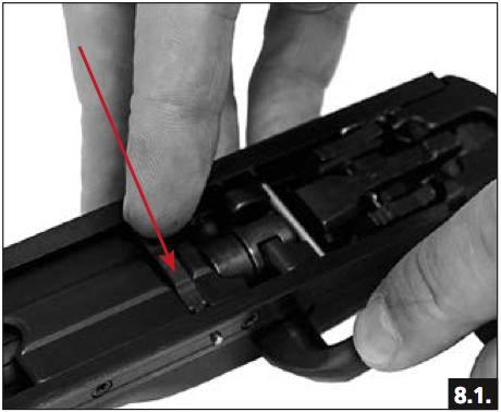 Blaser R8 magazie