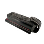 toc incarcator din piele model floral