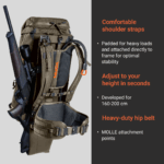 rucsac vanatoare vorn ev45