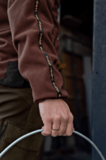 Jacheta reversibila Harkila Kamko fleece Green/Bordeaux