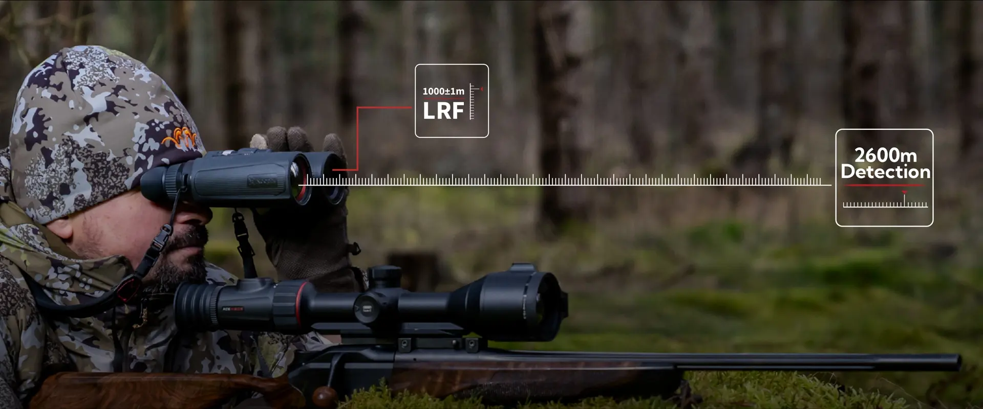 Binoclu profesional cu termoviziune Nocpix Quest H50R