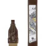 Curea arma piele cu cordura R7007 Riserva