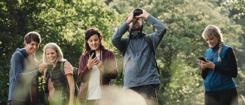 Swarovski DG Optical device with camera and APPS 8x25