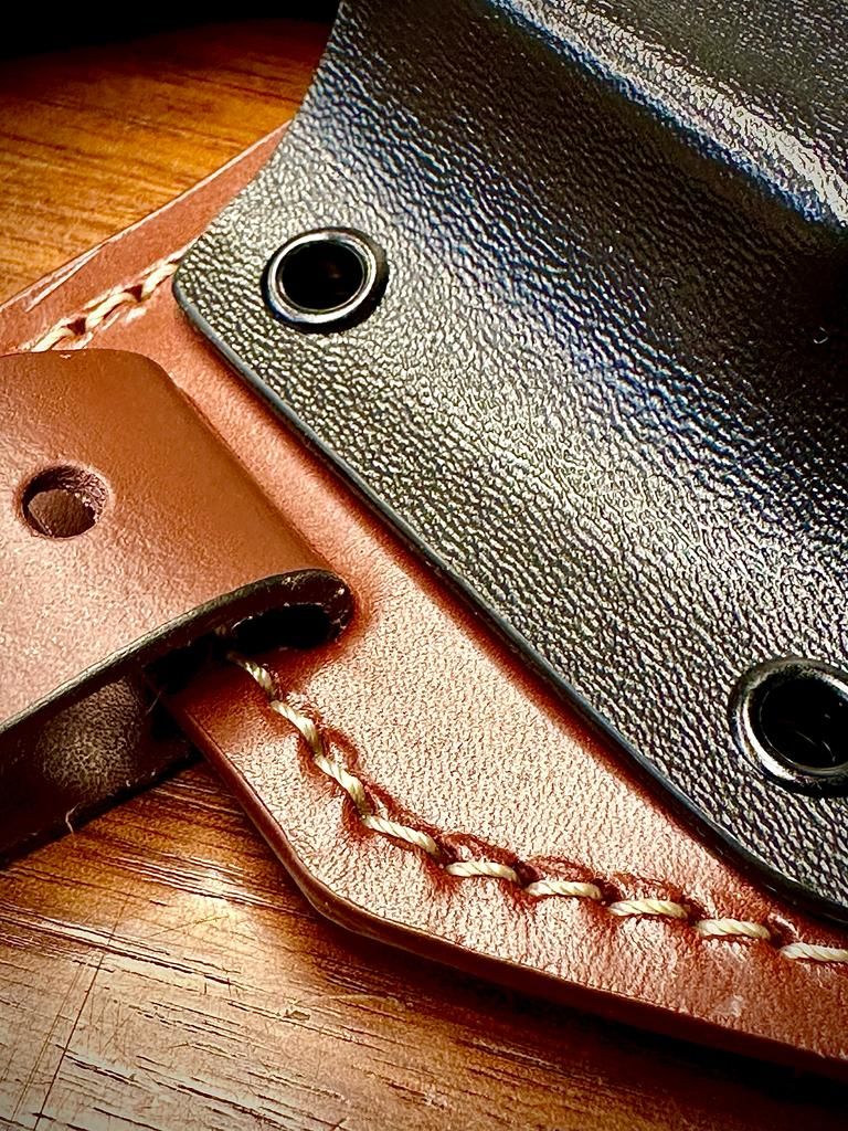 Ham orizontal pentru Grand Power T12M piele/kydex maro